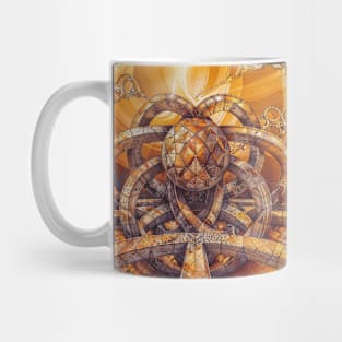 Celestial Art: Abstract Designs Mug